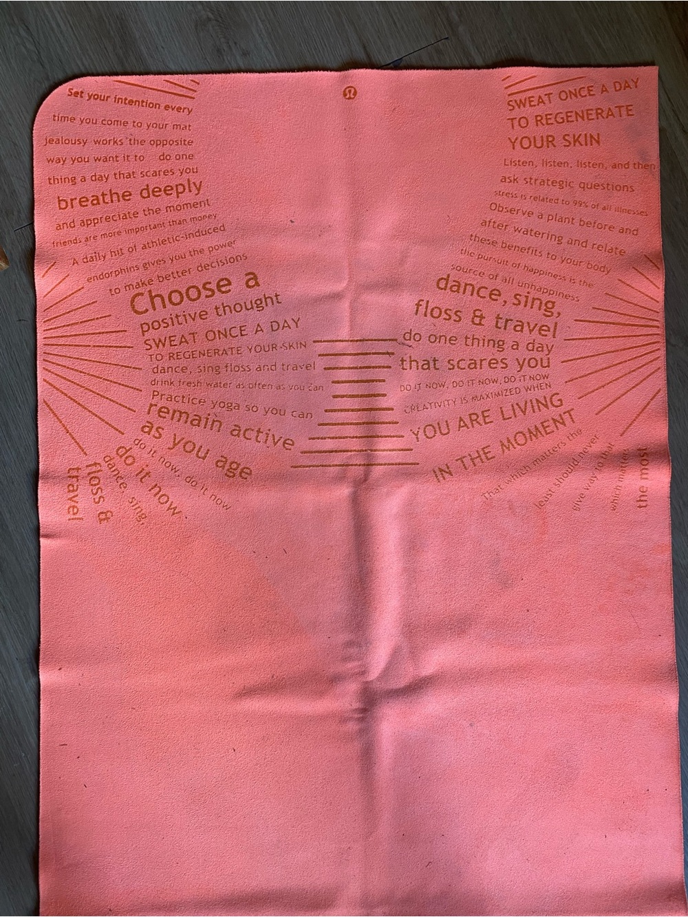 Lululemon Yoga Towel